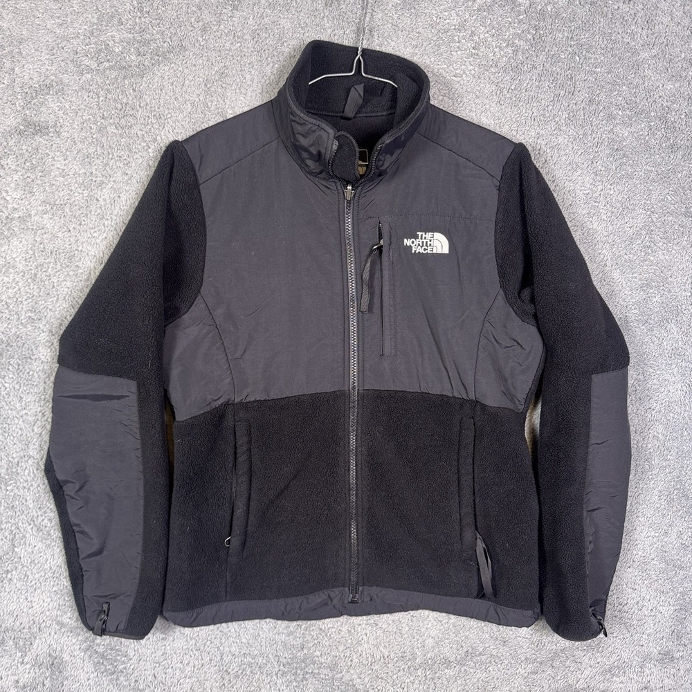 The North Face Denali Jacket Women S Polartec Fleece Black Full Zip Tech Y2K
